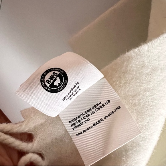 Acne Studios Canada Wool Scarf - Picture 9 of 11